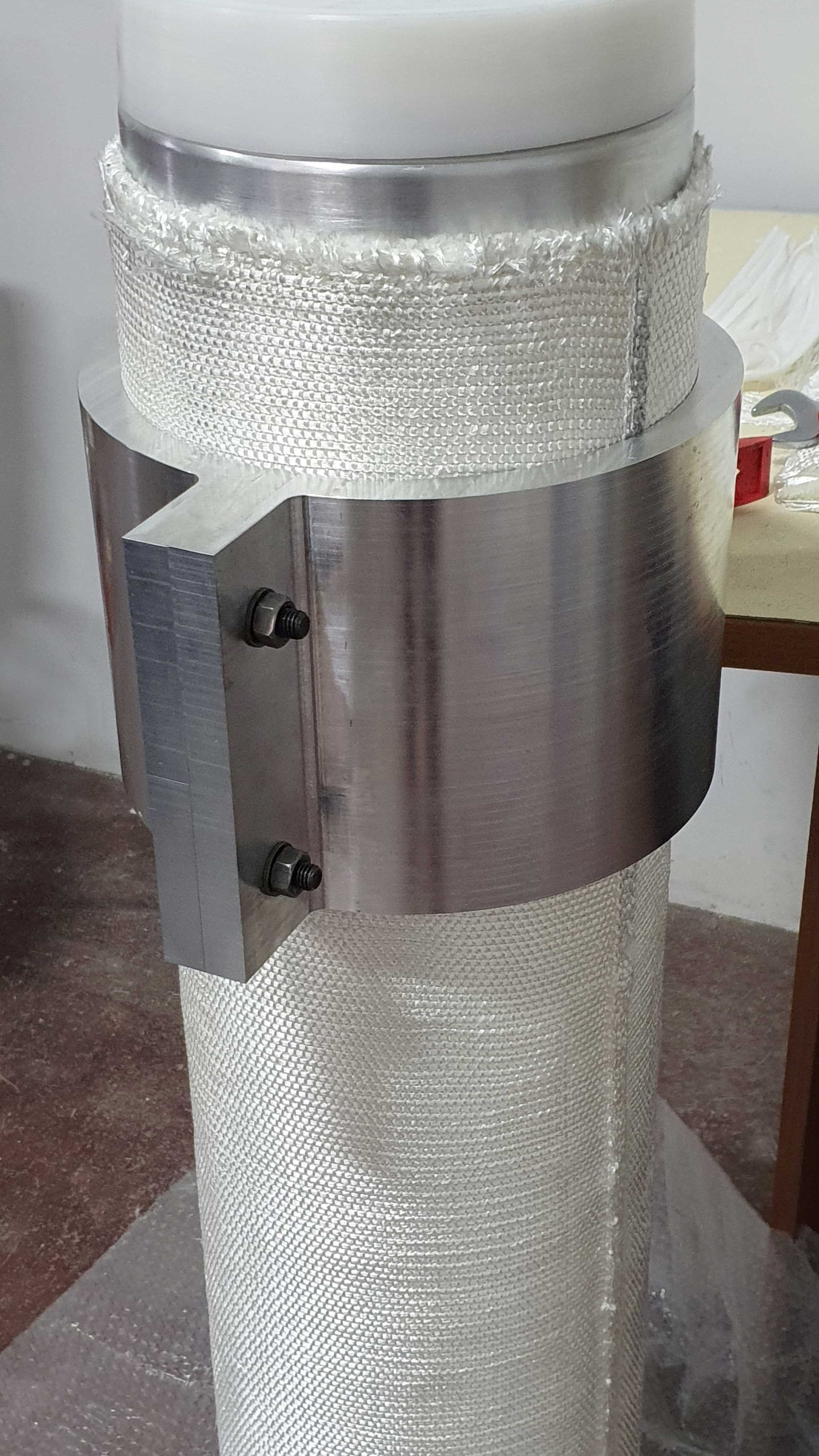 3Dwoven carbon fiber  Silindirik Geometride Dokunmuş Kumaş